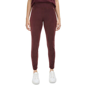 Calvin Klein Women Velour Leggings Port Size XS